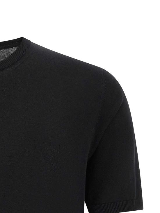 26SS 로베르토 콜리나 스웨터 261MYA10021 09 Black - ROBERTO COLLINA