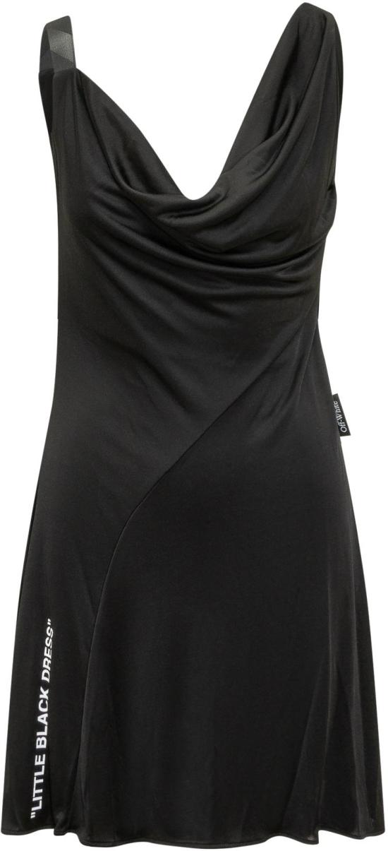 26SS 오프화이트 미디 원피스 2DB56MS26JER0011001 BLACK