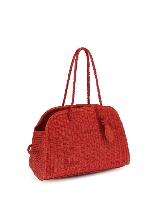 26SS 자크뮈스 투리스모 소프트 볼링백 BAU00417BW00513 470 Red - JACQUEMUS