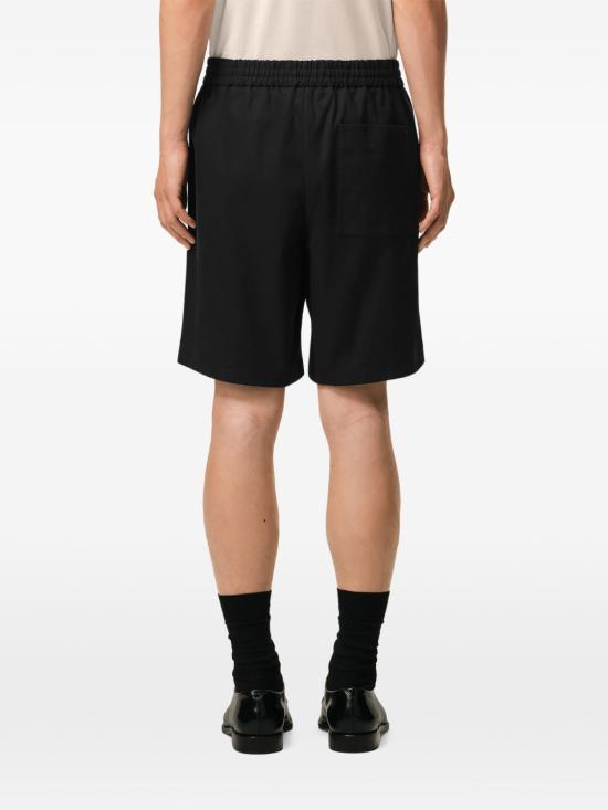 26SS 아미 코튼 엘라스티케이티드 웨이스트 아미 드 하트 쇼츠 HSO835 CO0132 001 Black - AMI