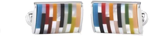 26SS 폴 스미스 커프스 링크/타이 홀더 M1ACUFFUCURVE92 SILVER