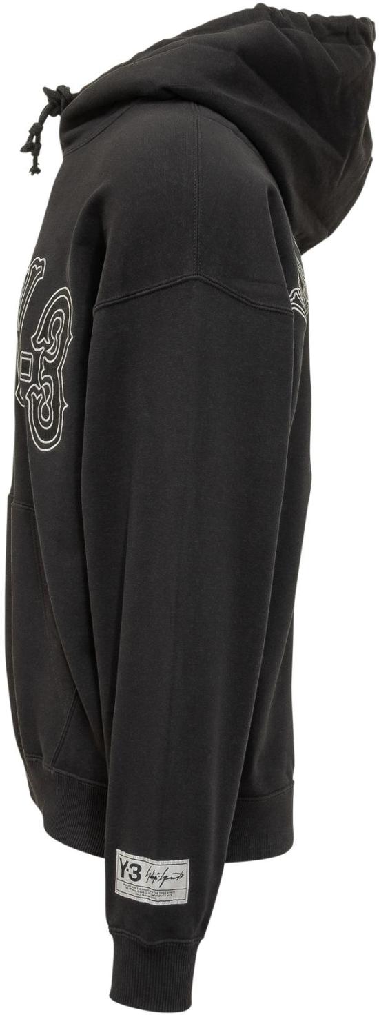 26SS 와이쓰리 후드 티셔츠 KQ9305BLACK - Y-3