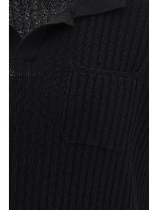 26SS 로베르토 콜리나 폴로 티셔츠 261MYA13124 09 Black - ROBERTO COLLINA