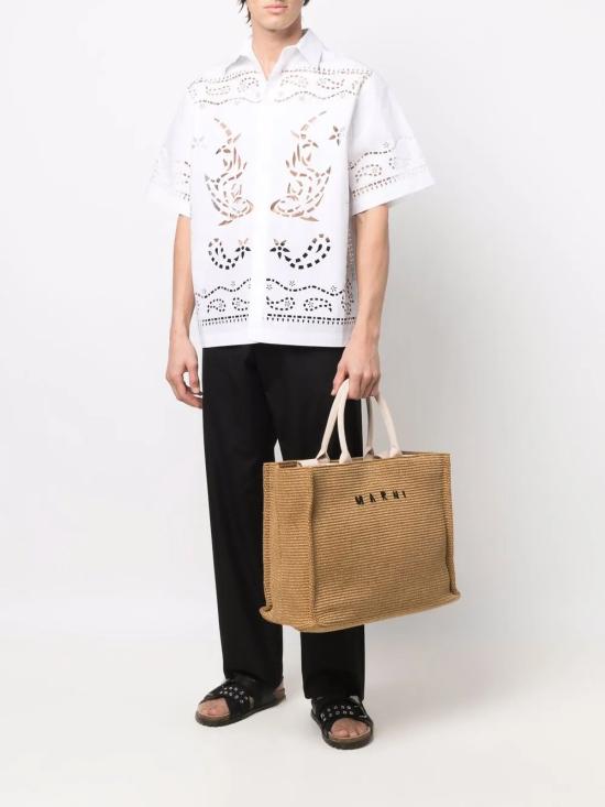 26SS 마르니 토트백 SHMQ0034U1 P3860 Z0R42 Brown - MARNI