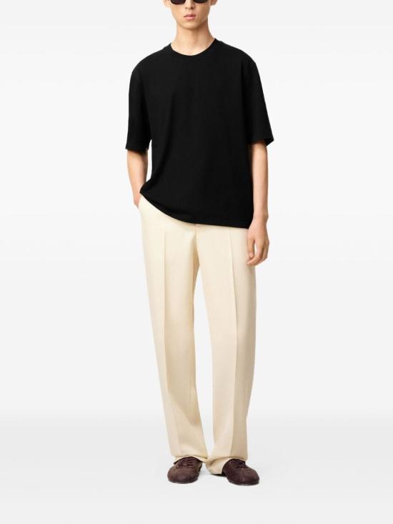 26SS 아미 하트 로고 코튼 자수 티셔츠 UTS341 726 001 Black - AMI