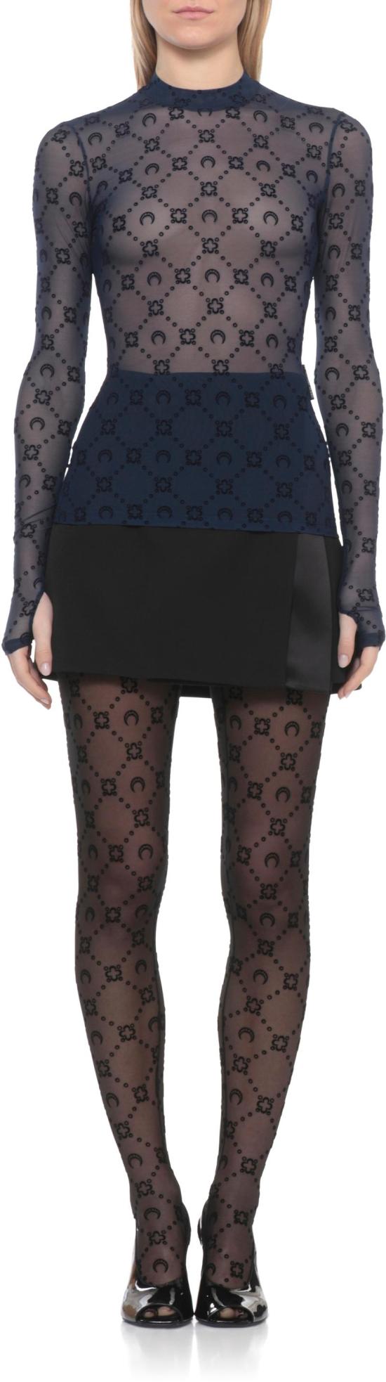 26SS 마린세르 긴팔 티셔츠 WTO388ACJER0005BL90 BLUE - MARINE SERRE