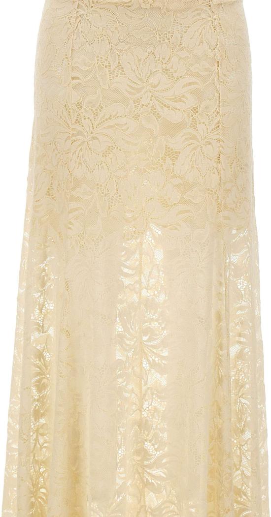 26SS 파코라반 롱 스커트 26PJJU131PA0170P105 WHITE - PACO RABANNE