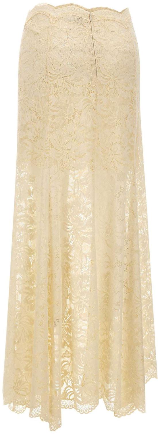 26SS 파코라반 롱 스커트 26PJJU131PA0170P105 WHITE - PACO RABANNE