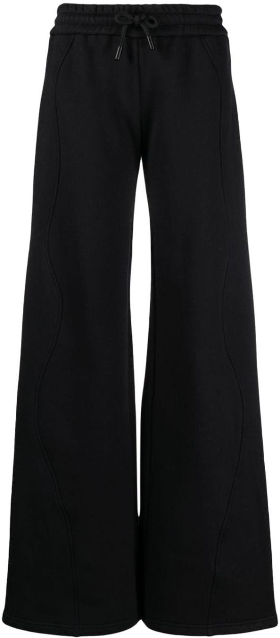  오프화이트 스트레이트 팬츠 OWCH020F23JER0011000 BLACK