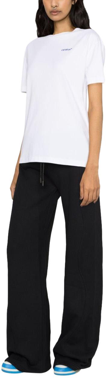  오프화이트 스트레이트 팬츠 OWCH020F23JER0011000 BLACK - OFF WHITE