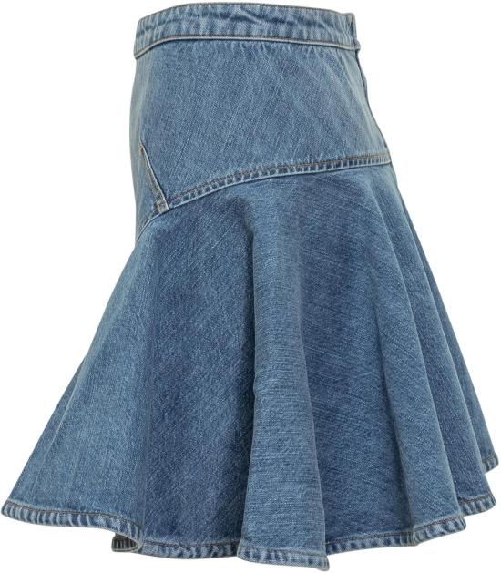 25FW 지방시 데님 스커트 BW40ZA516F420 BLUE - GIVENCHY