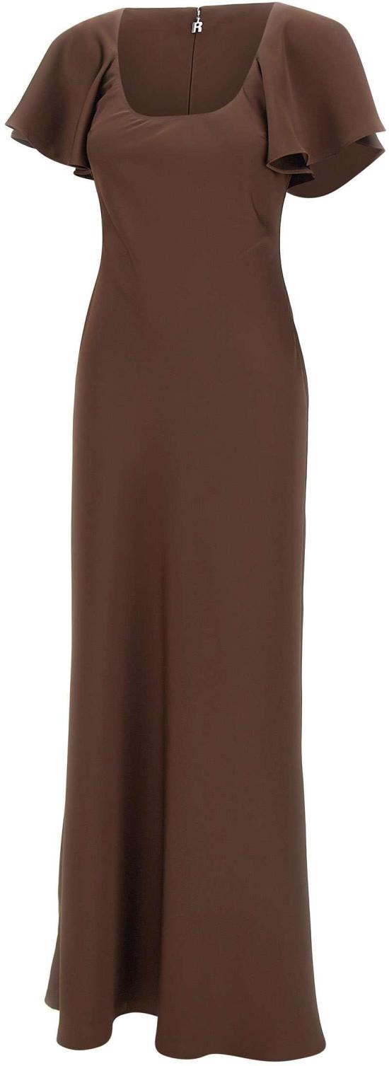 26SS 로테이트 롱 원피스 1159062037 BROWN