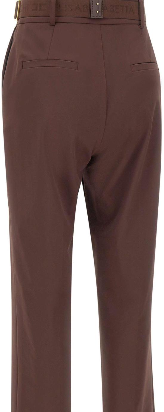 26SS 엘리자베타프랜치 스트레이트 팬츠 PA17261E2644 BROWN - ELISABETTA FRANCHI