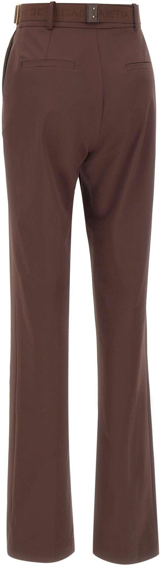 26SS 엘리자베타프랜치 스트레이트 팬츠 PA17261E2644 BROWN - ELISABETTA FRANCHI