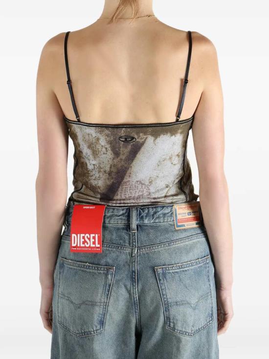 26SS 디젤 민소매 티셔츠 A209810QVCW 5AFA - DIESEL