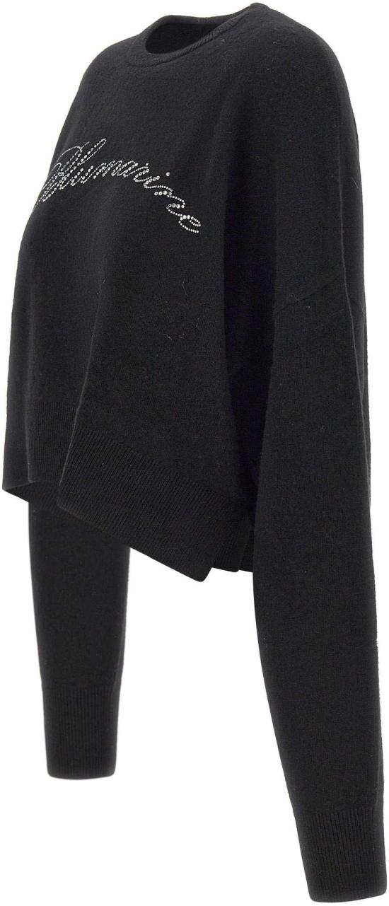 25FW 블루마린 스웨터 2M617AN0990 BLACK - BLUMARINE