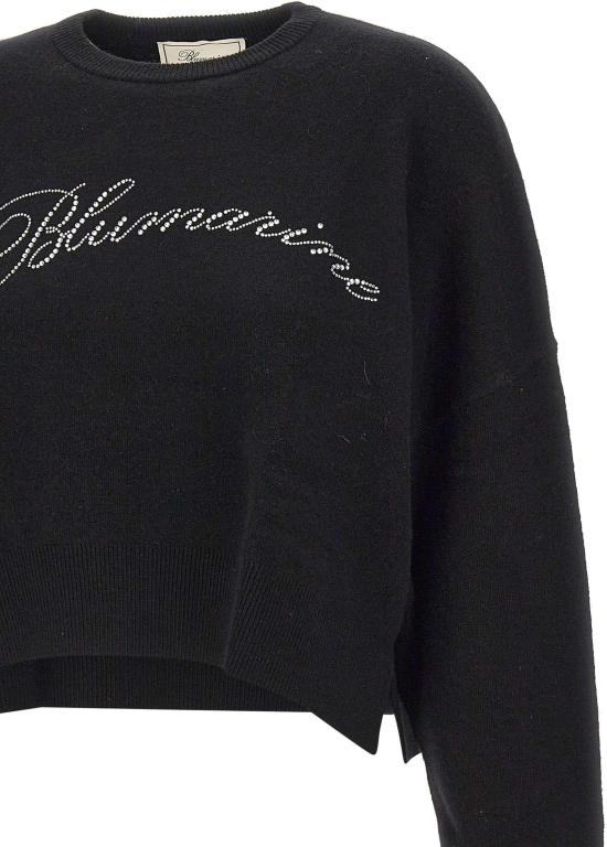 25FW 블루마린 스웨터 2M617AN0990 BLACK - BLUMARINE