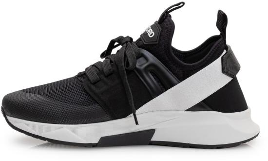 26SS 톰포드 JAGO 자고 네오프렌 스웨이드 스니커즈 J1100TOF001NNWC BLACK - TOMFORD