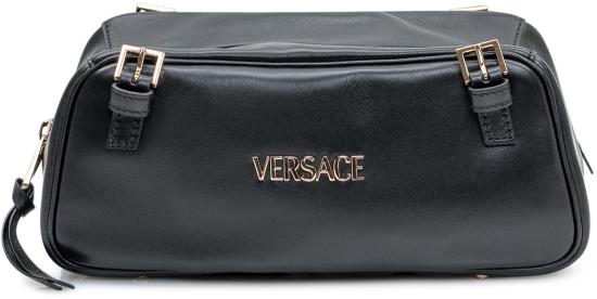 26SS 베르사체 VERSACE TAG 나파 볼링백 10157921A131711B00V BLACK