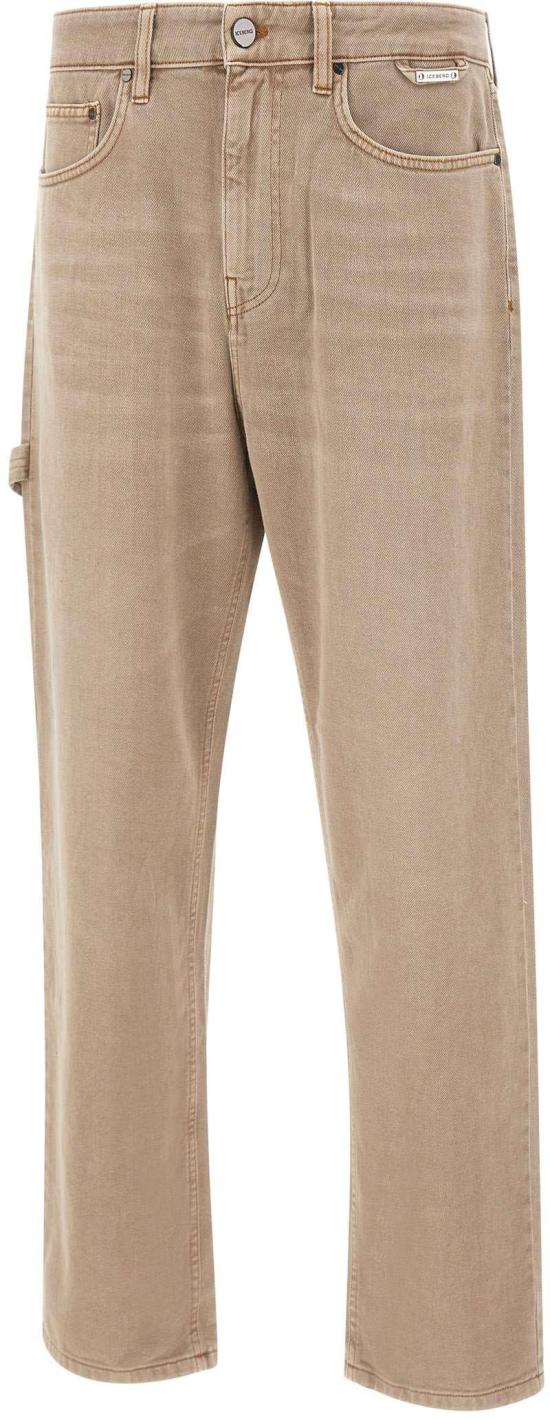26SS 아이스 비 아이스버그 스트레이트 팬츠 26EI1P02SC10148BEIGE