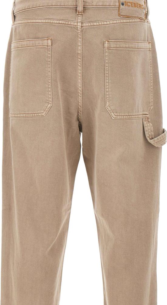 26SS 아이스 비 아이스버그 스트레이트 팬츠 26EI1P02SC10148BEIGE - ICE B ICEBERG