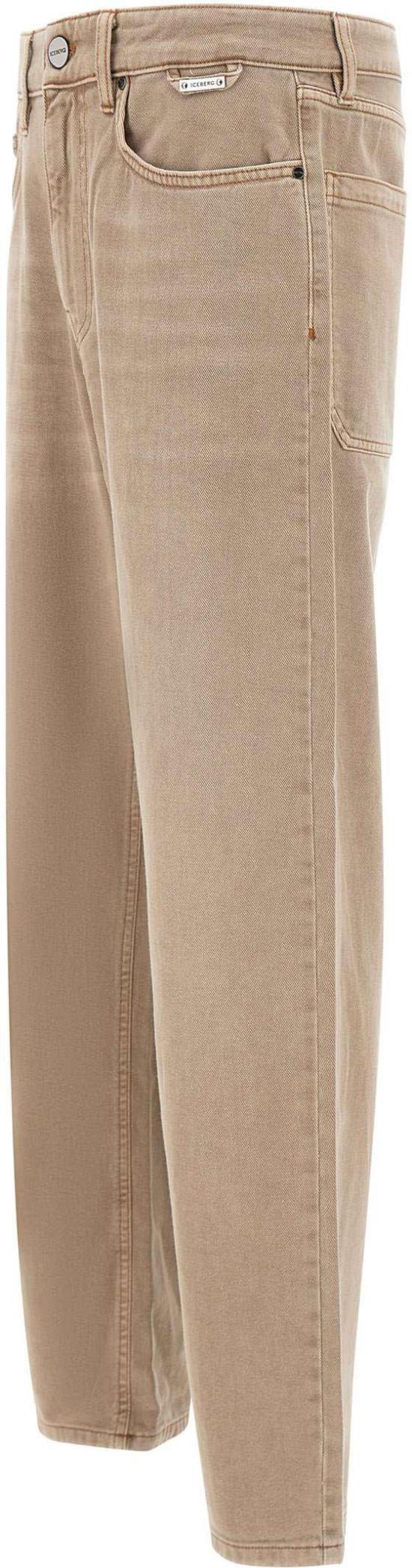 26SS 아이스 비 아이스버그 스트레이트 팬츠 26EI1P02SC10148BEIGE - ICE B ICEBERG
