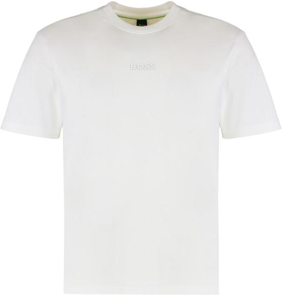 25FW 보스 반팔 티셔츠 50519368 WHITE