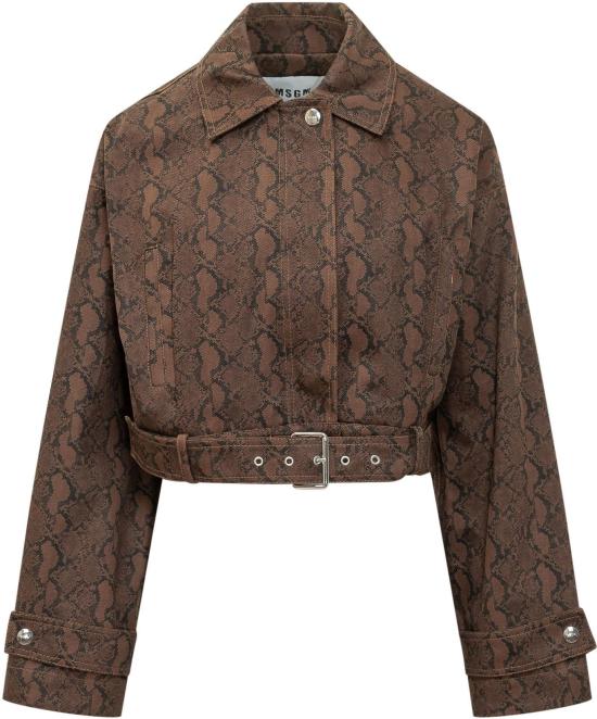 26SS 엠에스지엠 자켓 4042MDH01X26735630 BROWN