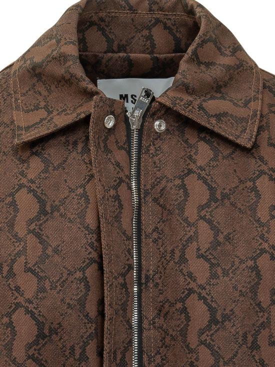 26SS 엠에스지엠 자켓 4042MDH01X26735630 BROWN - MSGM