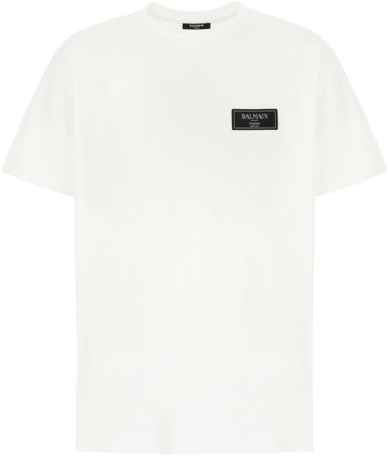 26SS 발망 반팔 티셔츠 FH1EG000BC910FA WHITE