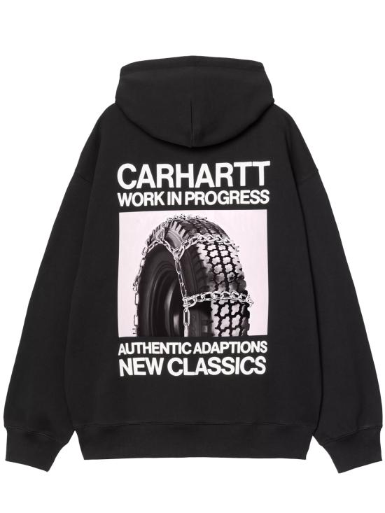26SS 칼하트 WIP 후드 티셔츠 I036374 89 XX Black - CARHARTT WIP