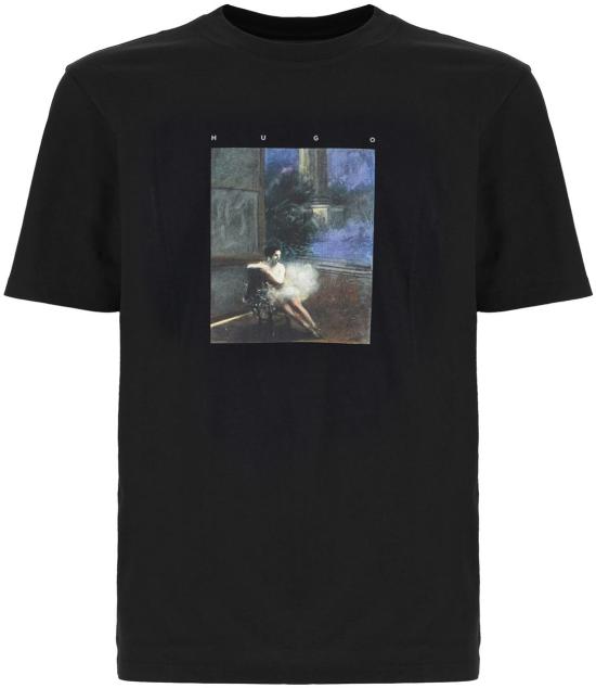 25FW 휴고보스 탑 50545995001 BLACK