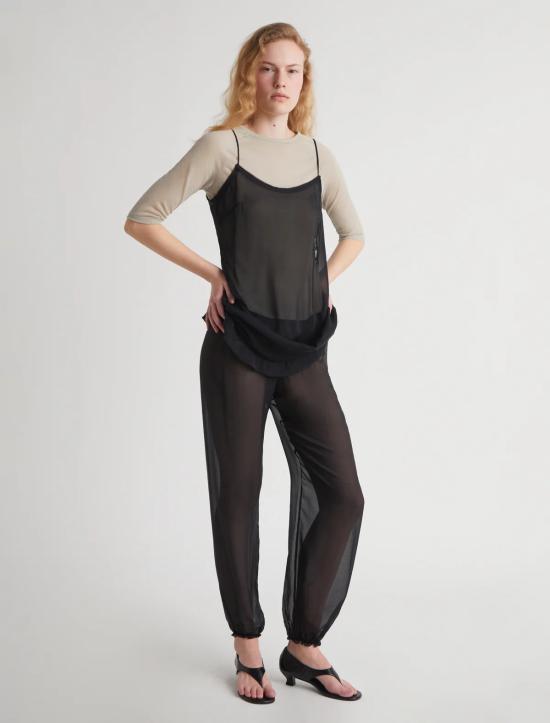 26SS 팔로마울 트레이닝/조거 팬츠 TO6207 999 Black - PALOMA WOOL