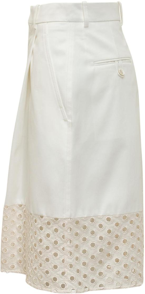 26SS 마르니 숏팬츠 PAMA0640Q9UTC56700W01 WHITE - MARNI