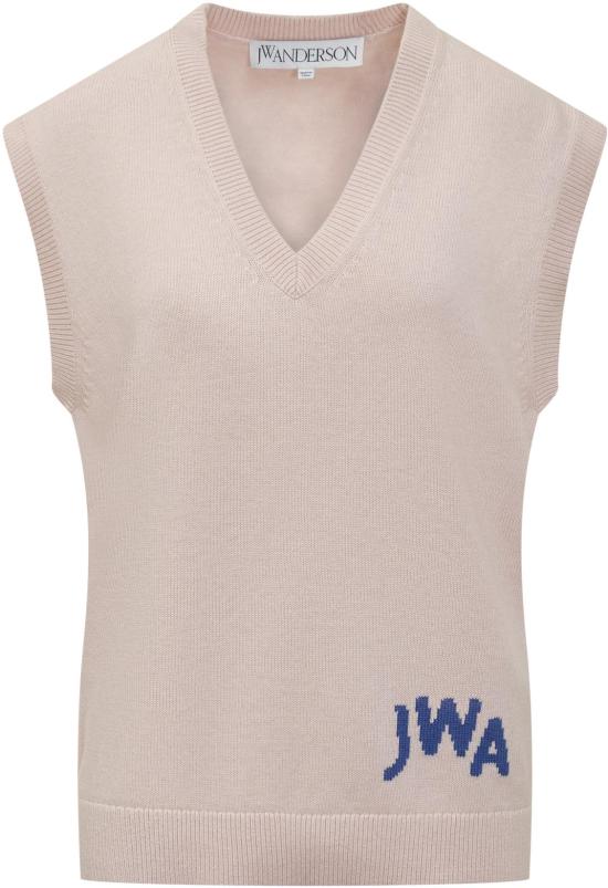 25SS JW앤더슨 니트 베스트 KW1349YN0398301 PINK