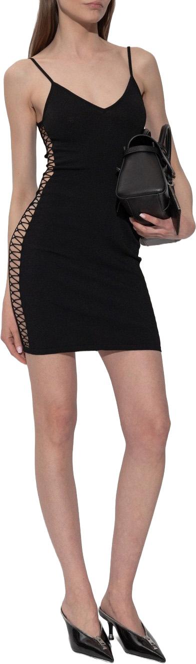 26SS 디스퀘어드2 미디 스커트 S72CV0732D13215900 BLACK - DSQUARED2