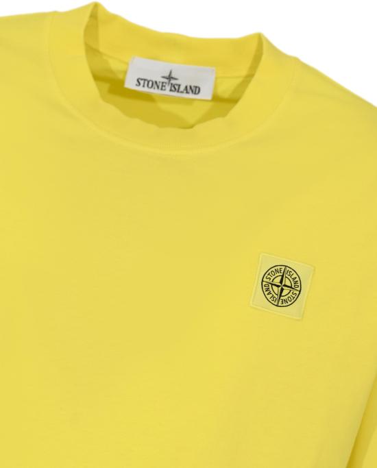 26SS 스톤 아일랜드 반팔 티셔츠 2100030S0115V0031 YELLOW - STONE ISLAND