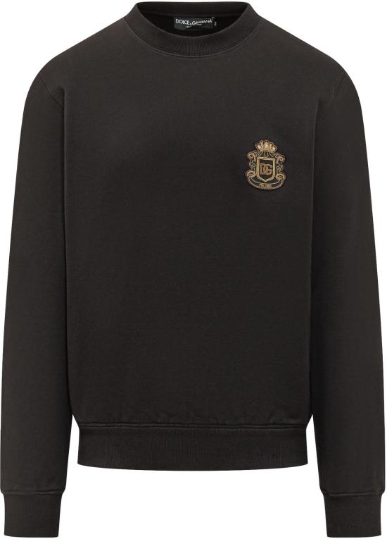 26SS 돌체앤가바나 긴팔 티셔츠 G9ABJZG7PZTN0000 BLACK