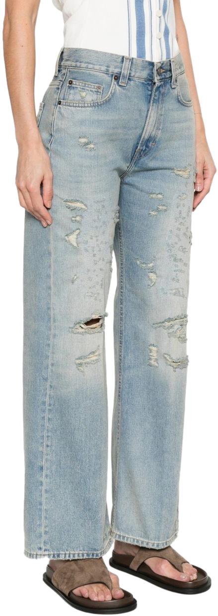 26SS 하이쿠레 데님 팬츠 HEW03368DF203L0931 BLUE - HAIKURE