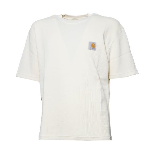 26SS 칼하트 WIP 숏슬리브 넬슨 와플 티셔츠 I036185 05 GD Beige