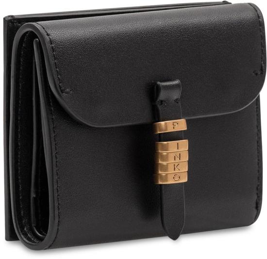 26SS 핑코 지갑 106189A0QOZ99Q BLACK - PINKO