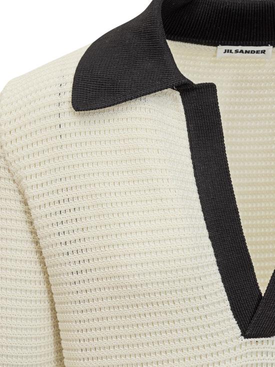25SS 질샌더 스웨터 J22GL0112J15434105 WHITE - JIL SANDER
