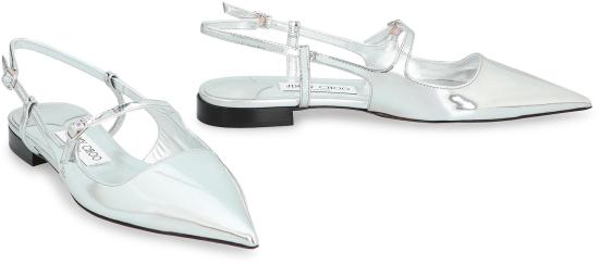 25SS 지미추 디디 플랫 슬링백 DIDIFLAT SILVER - JIMMY CHOO