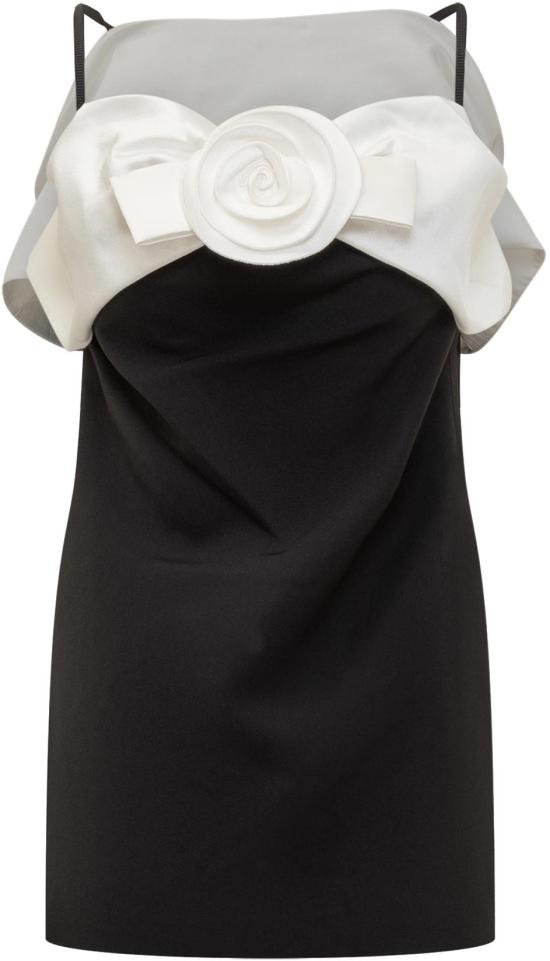 26SS 셀프 포트레이트 숏 원피스 RS26180SBBLACK