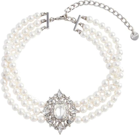 26SS 셀프 포트레이트 목걸이/팬던트 623NPPEARL WHITE