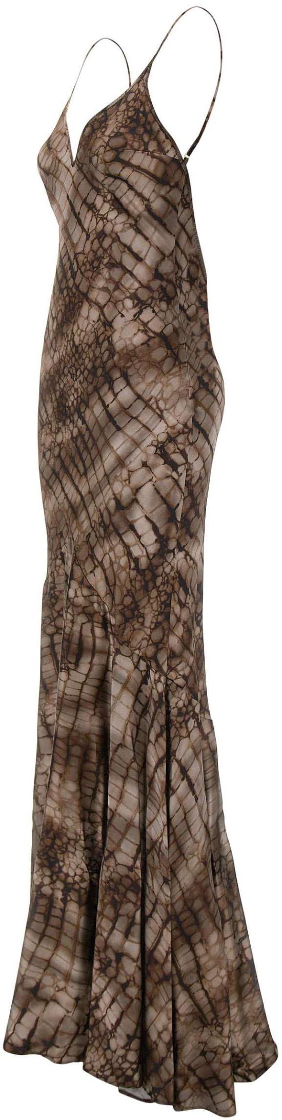 26SS 엘리자베타프랜치 롱 원피스 ABR3061E2644 BROWN - ELISABETTA FRANCHI