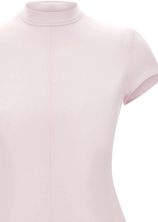 26SS 쿠레쥬 반팔 티셔츠 126CTO472PL0159LTPINK - COURREGES