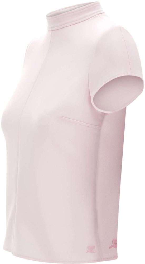 26SS 쿠레쥬 반팔 티셔츠 126CTO472PL0159LTPINK - COURREGES
