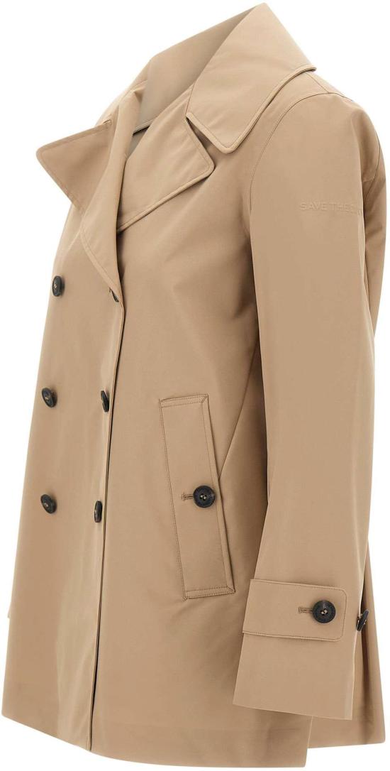 26SS 세이브더덕 트렌치 코트 D31600WGRIN2240015 BEIGE - SAVE THE DUCK