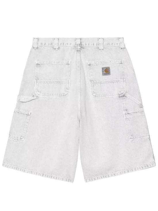 26SS 칼하트 WIP 싱글 니 쇼츠 I036497 89 5F Chalk wash - CARHARTT WIP